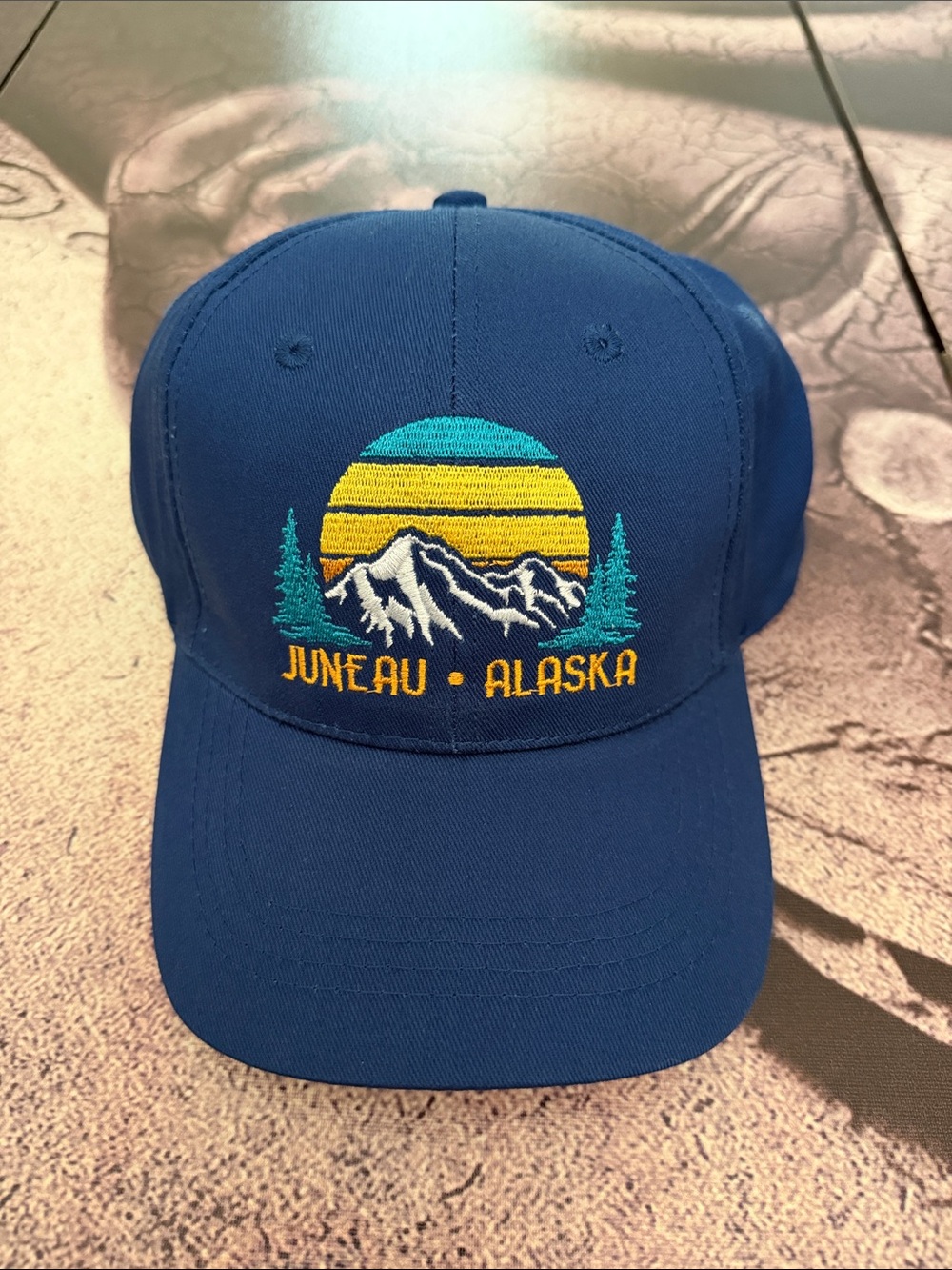 Alaska Shirt Company Blue Juneau Cotton Hat - OSFM